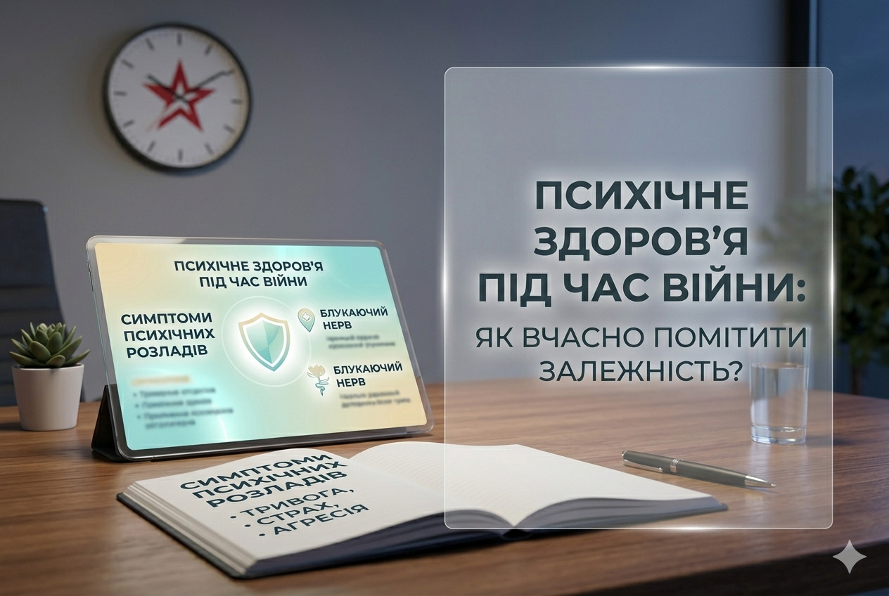 Психічне здоров’я під час війни - МєдіМед