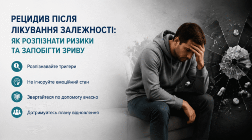 Рецидив після лікування залежності: як розпізнати ризики та запобігти зриву - МєдіМед