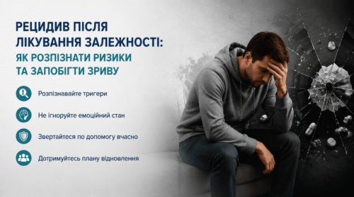 Рецидив після лікування залежності: як розпізнати ризики та запобігти зриву - МєдіМед