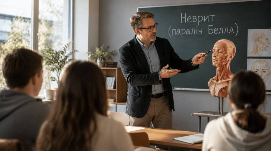 Лицьовий нерв: перші симптоми невриту та можливості повного відновлення - МєдіМед
